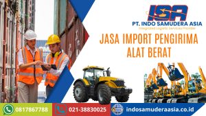 jasa pengiriman barang import alat berat