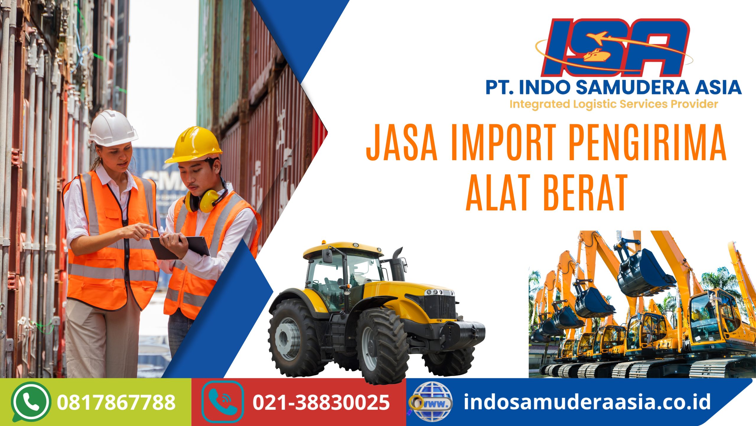 jasa pengiriman barang import alat berat