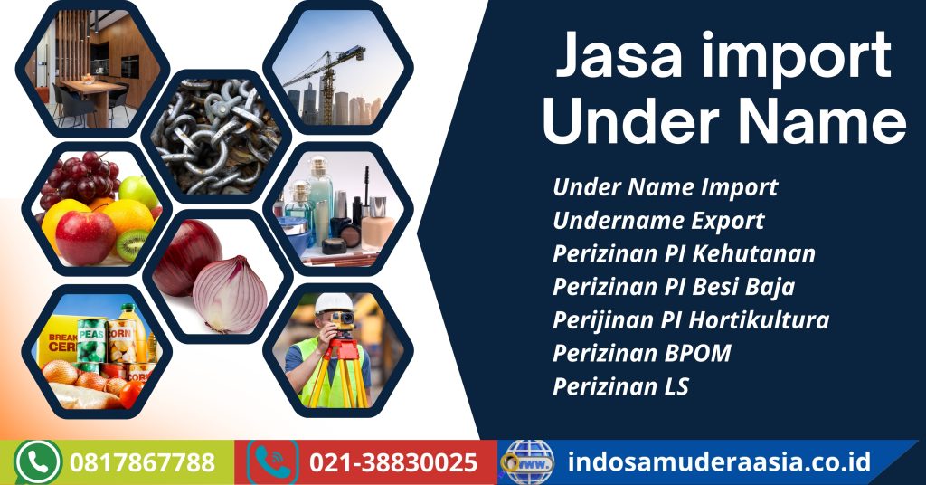 jasa import under name pt indo samudera asia