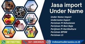 jasa import under name pt indo samudera asia