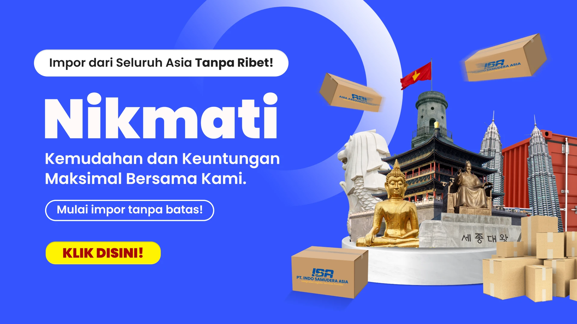 Jasa Pengiriman Barang Impor dari Italy ke Jakarta