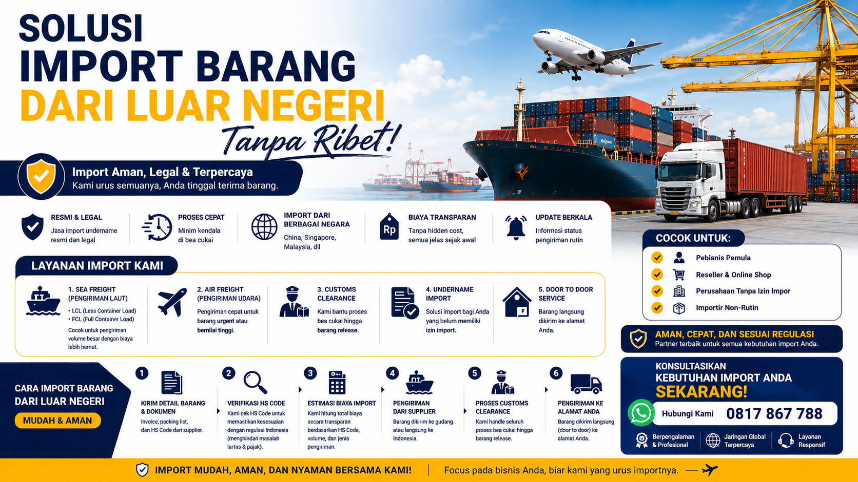 jasa customs clearance tanjung priok dan bandara soekarno hatta Jakarta